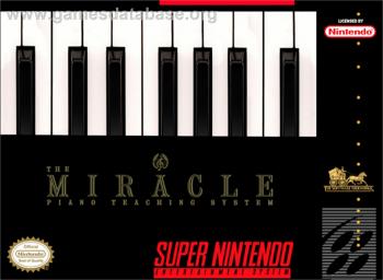 Cover Miracle Piano Teaching System, The for Super Nintendo